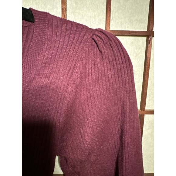 Ann Taylor LOFT Ribbed Top XS/PETITES Soft Stretch Modal Blend Top Scoop Neck - Picture 6 of 15